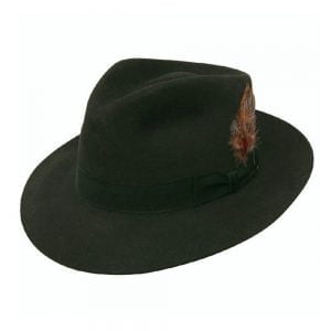 stetson chatham fedora black