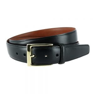 Cortina Leather Belt - Black