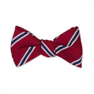 Old Cholmelians Striped Bow Tie