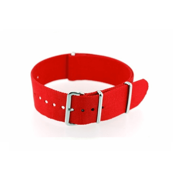 Grosgrain Watchband - Red.