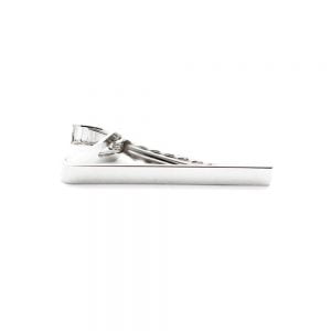 Silver Sleek Tie Clip