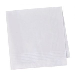 Cotton Handkerchiefs - White