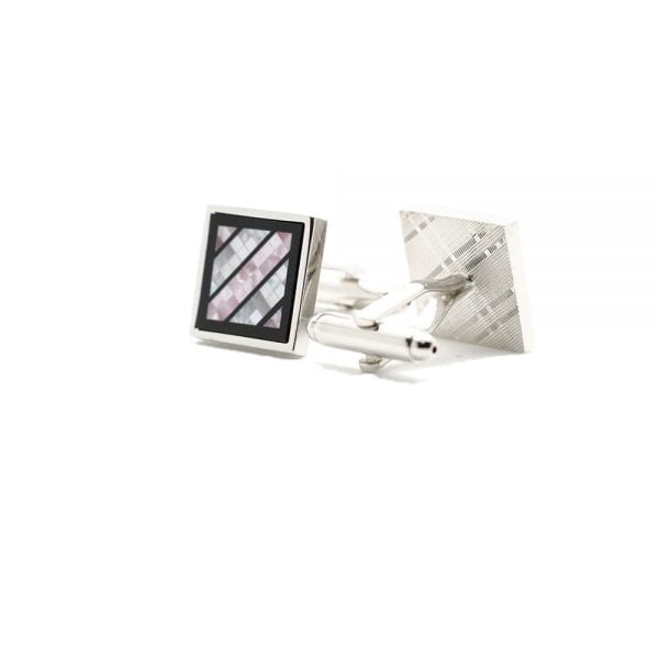 Collar Company Diagonal Cufflinks