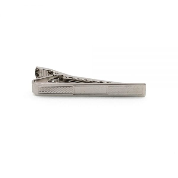 Lined Engravable Tie Clip