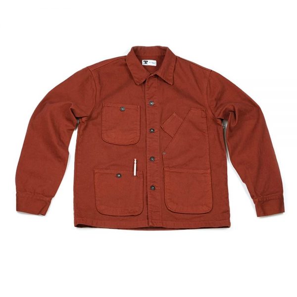 tellason coverall jacket orange