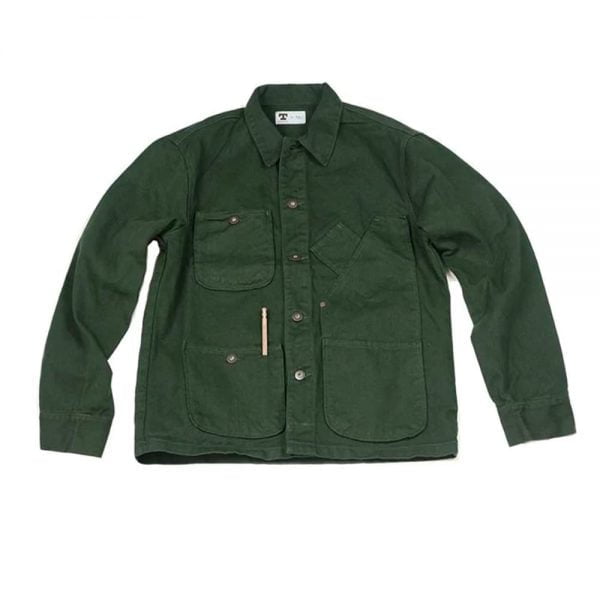 tellason coverall jacket green