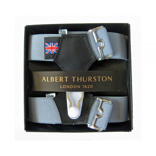 Sock Suspenders - Grey by Albert Thurston