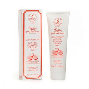 grapefruit shaving cream tube