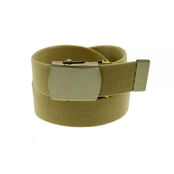 belts Military Buckle Tan