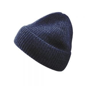 Italian Cashmere Cap- navy