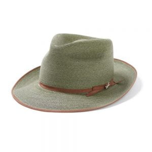 The Stratoliner Hemp Fedora - Sage