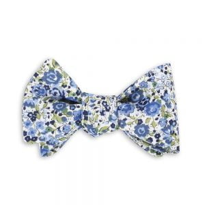 Bow Tie Emma Georgina Blue