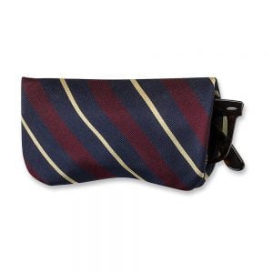 Eyeglass Case Regimental Gloucestire Stripe