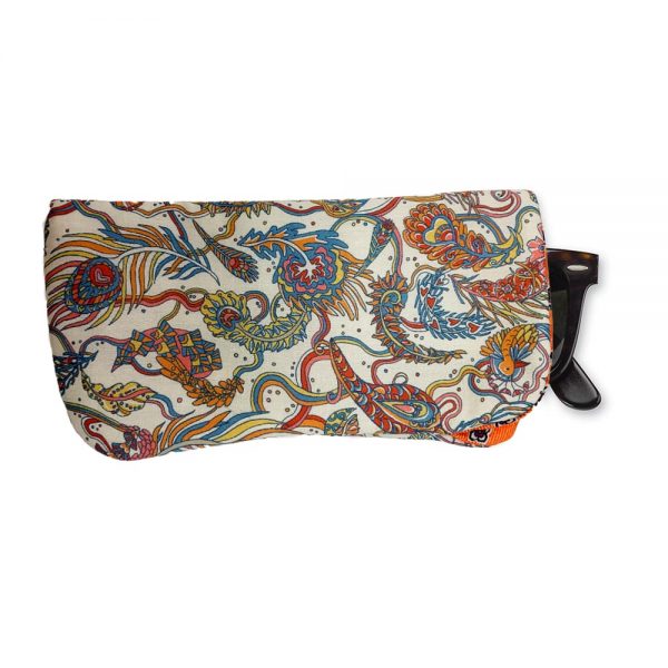 Liberty London - Floral Peacock Eyeglass Case