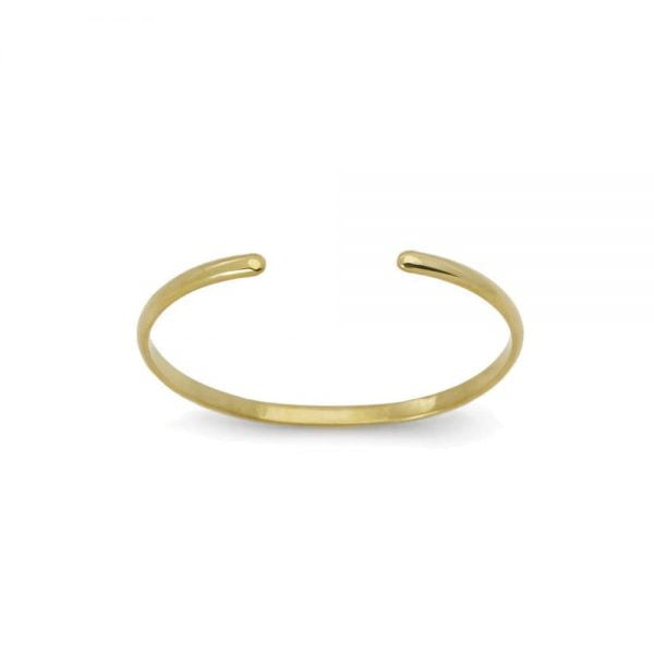 Codis Maya Oval End Bracelet - Brass