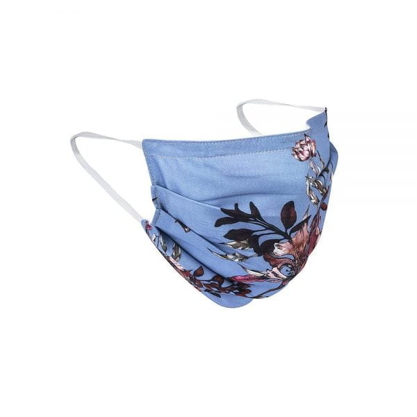 Safety Masks Blue Floral