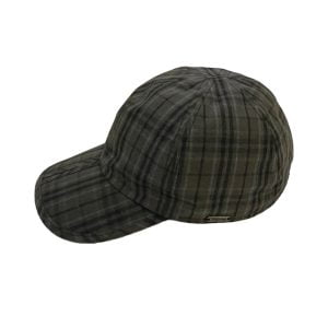 Waxed Baseball Cap with Earflaps by Wigens.