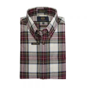 Viyella Button Down Shirt Tartan