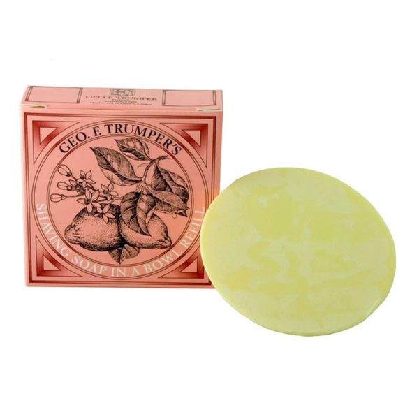 Geo F Trumper limes shaving soap refill