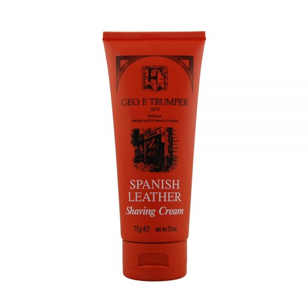 Geo Trumper Spanish Leather Shaving Tube