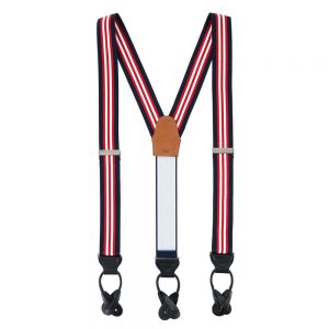 Trafalgar Sumner Stripe Braces Patriot