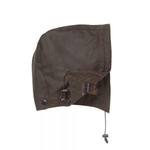 Barbour Sylkoil Hood Olive