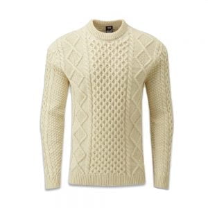 Gloverall Aran Jumper Ecru