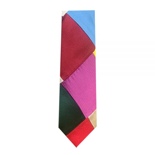 Patchwork Neck Tie-Solid