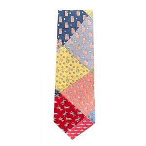 Patchwork Neck Tie-Conversation