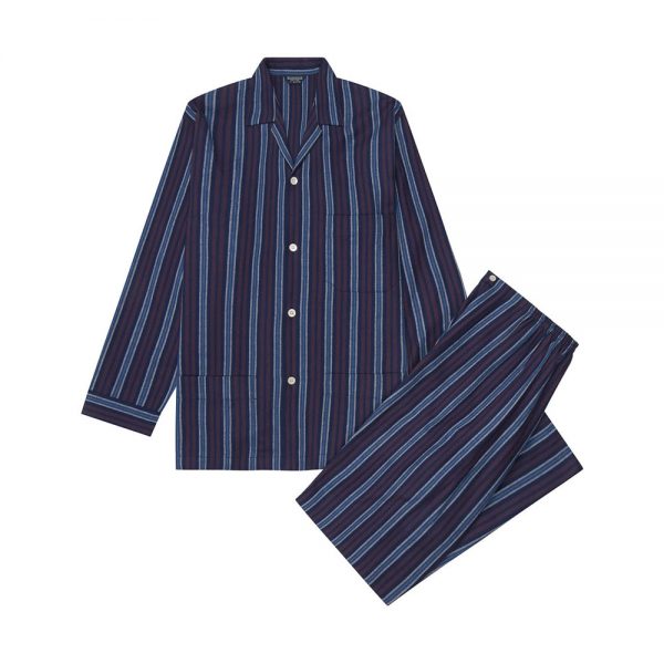 Brushed Cotton Pajamas by Bonsoir of London.