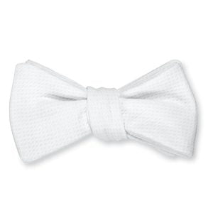 Cotton Pique Bow Tie