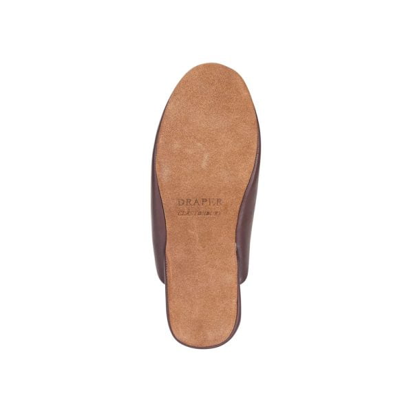 Leather Mule - Sole by Draper of Glastonbury