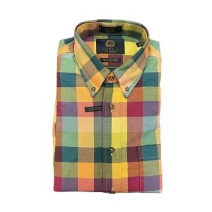 Button Down Shirt – Multi Plaid by Viyella.