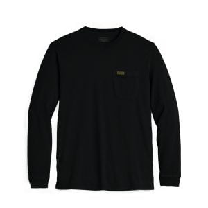 Long Sleeve Pocket T-shirt – Black by Pendleton.