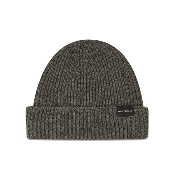 Ribbed Merino Beanie – Grey by Gloverall.