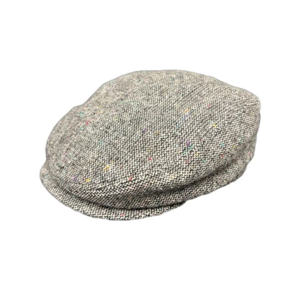 Donegal Tweed Ivy Cap - Grey.