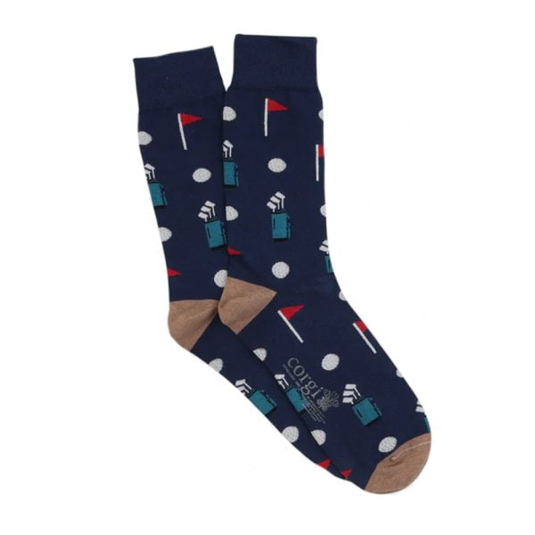 Cotton Blend Socks – Golf Icons by Corgi