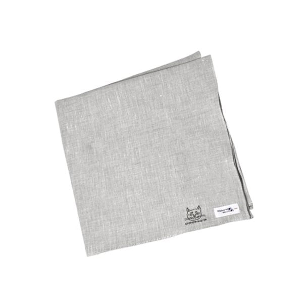 MAX KAT Handkerchief - Grey by Kamakura Shirts.