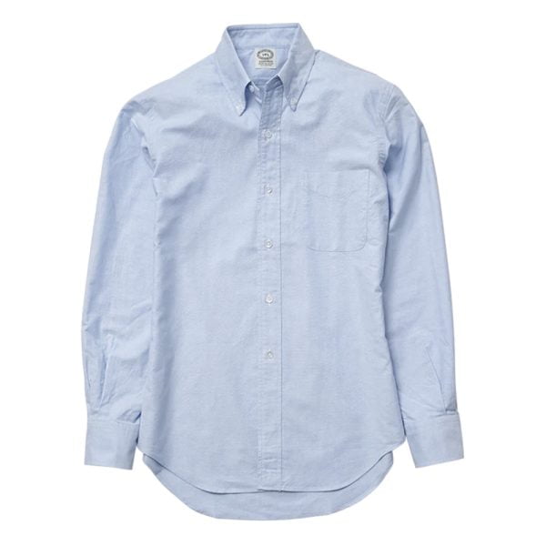 Vintage Ivy Oxford Shirt – Blue by Kamakura Shirts.