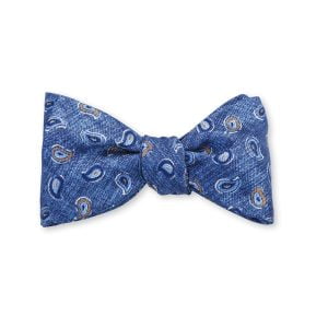 Brinkley Pine Bow Tie – Navy