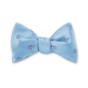 Marlin Bow Tie - Aqua