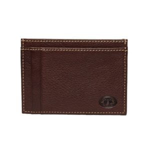 Tumbled Leather ID Case – Brpown by Torino Leather.