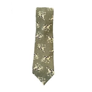 Wool Necktie – Hounds from Cable Car Clothiers