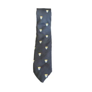 Silk Necktie – Shield Club from Cable Car Clothiers, San Francisco