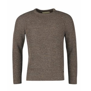 Horseford Crewneck Sweater – Sandstone by Barbour