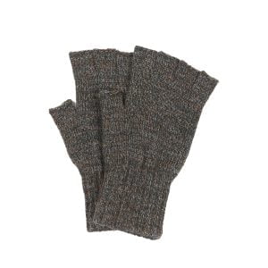 Fingerless Gloves - Olive by Barbour.