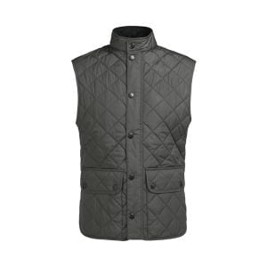 Lowerdale Gilet – Charcoal by Barbour.