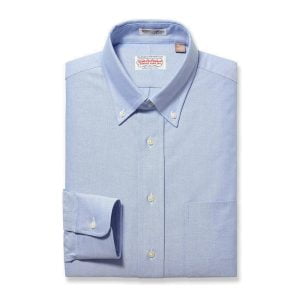 Cable Car Clothiers Button Down Pinpoint Dress Shirt – Blue