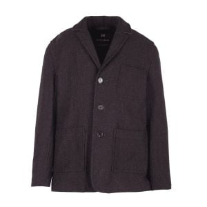 Wool Worker Blazer - Mulberry