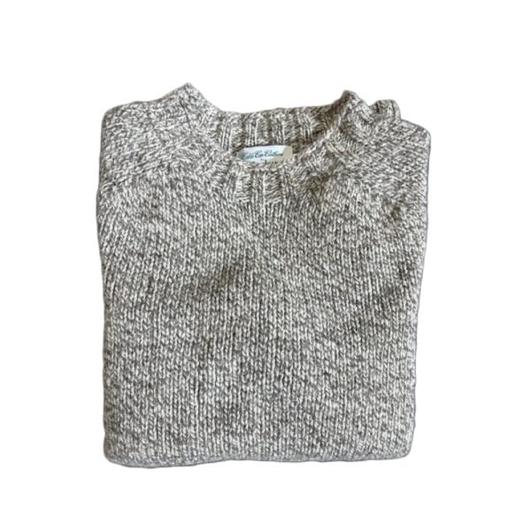 Fisherman Crewneck Sweater - Herdwick by Harley of Scotland.